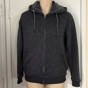 QUICKSILVER Hoodie Men’s Small grayish gray super comfy great condition